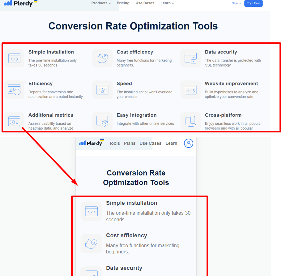 Technical SEO checklist-0099 Parity checks - Content, Meta & Directives the same as desktop?