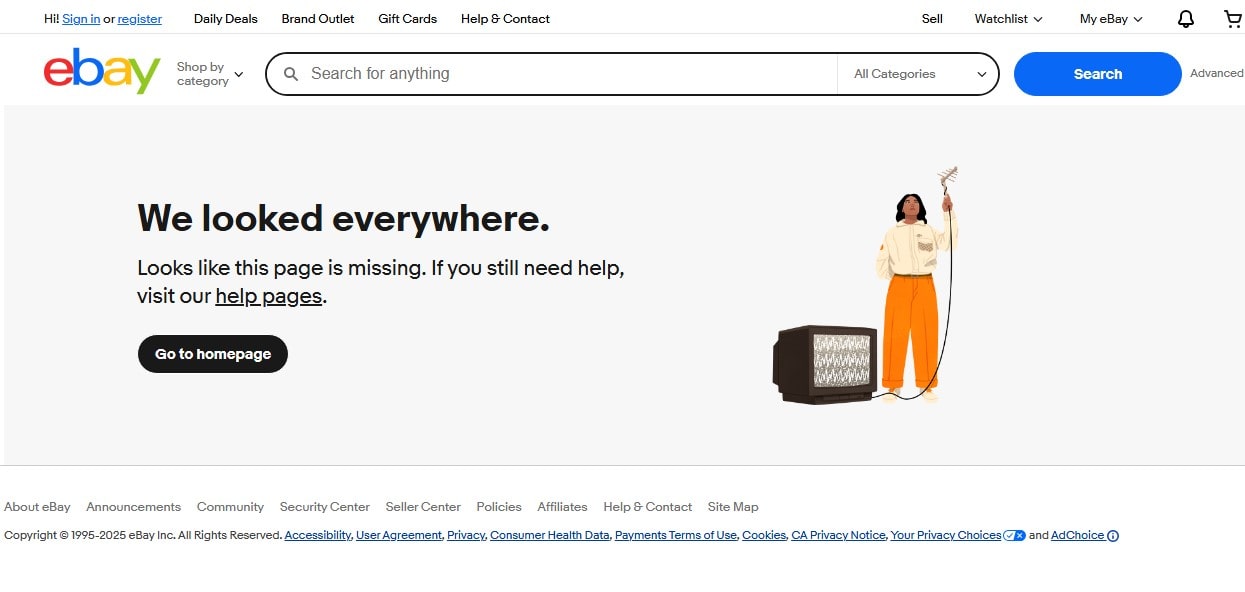 Technical SEO checklist-0147 Error Pages 404
