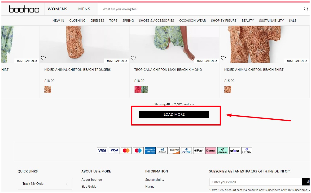 Technical SEO checklist-0051 Supports paginated loading for infinite scroll