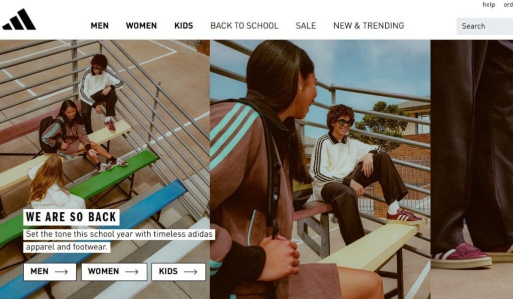 Adidas Homepage Web Design Review – 0000