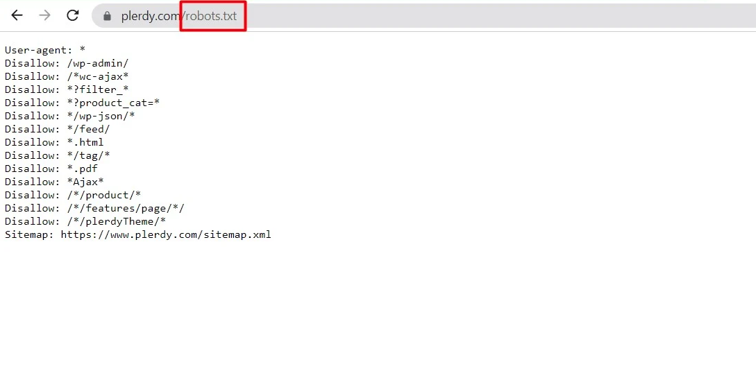 Technical SEO checklist-0142 Robots.txt present?