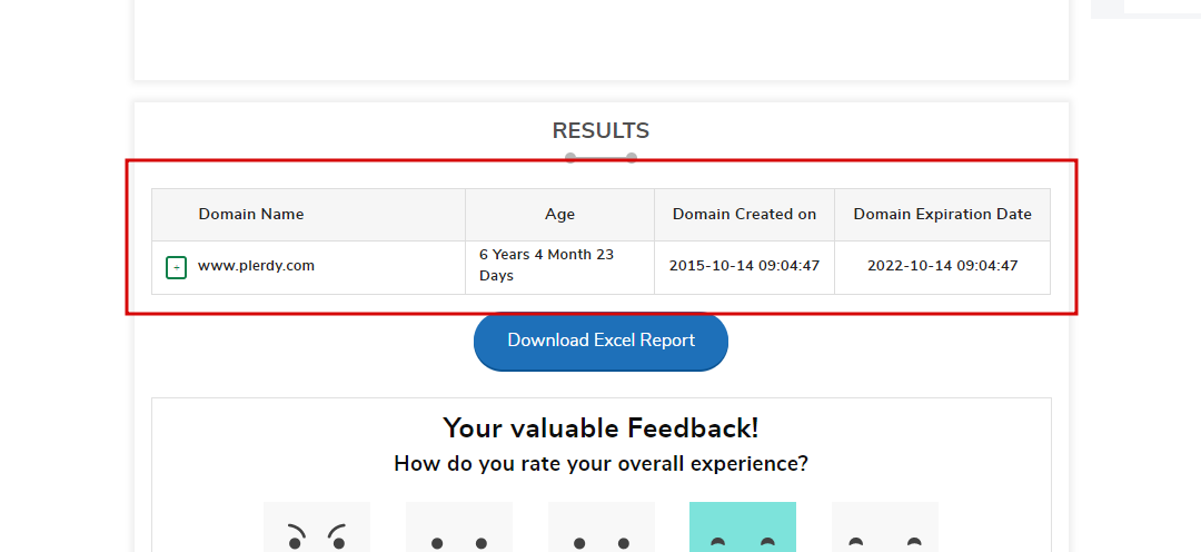 Technical SEO checklist-0078 Domain Age