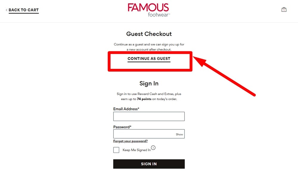 Ecommerce Checklist - express payments