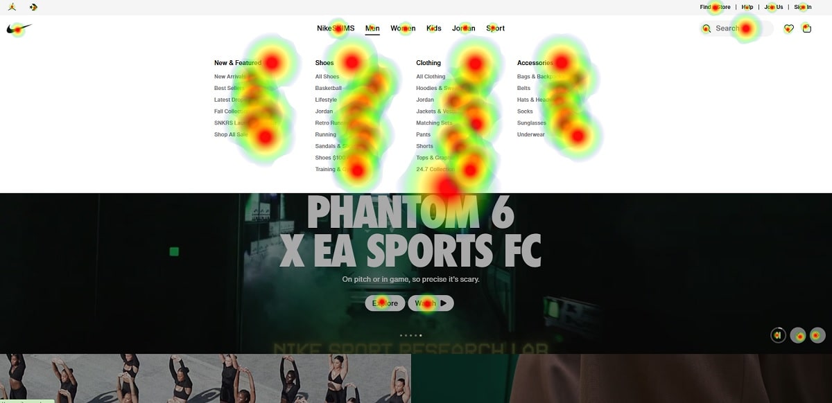 Nike Homepage Web Design Review - 0001