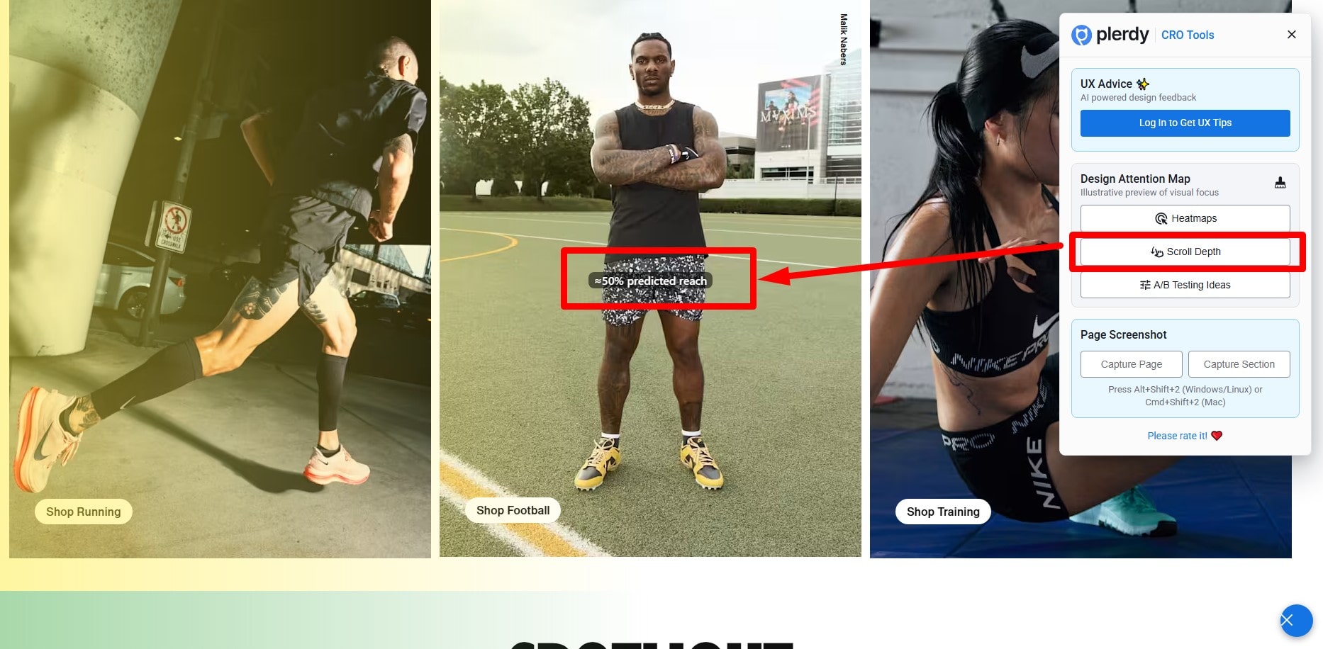 Nike Homepage Web Design Review - 0002