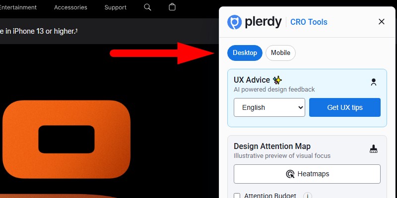 Plerdy Chrome Extension (Usability Testing) 3