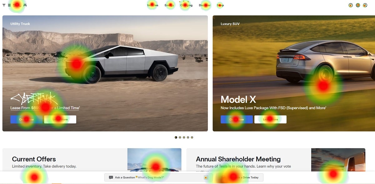 Tesla Homepage Web Design Review: Clean Power, Sharp Conversions - 0002