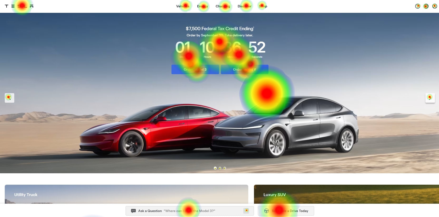 Tesla Homepage Web Design Review: Clean Power, Sharp Conversions - 0001