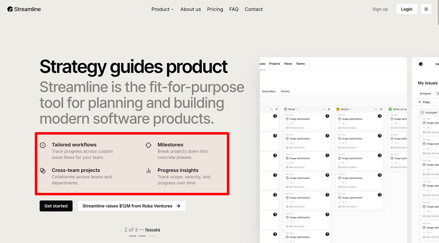 Homepage — 1.3 Benefit Highlights