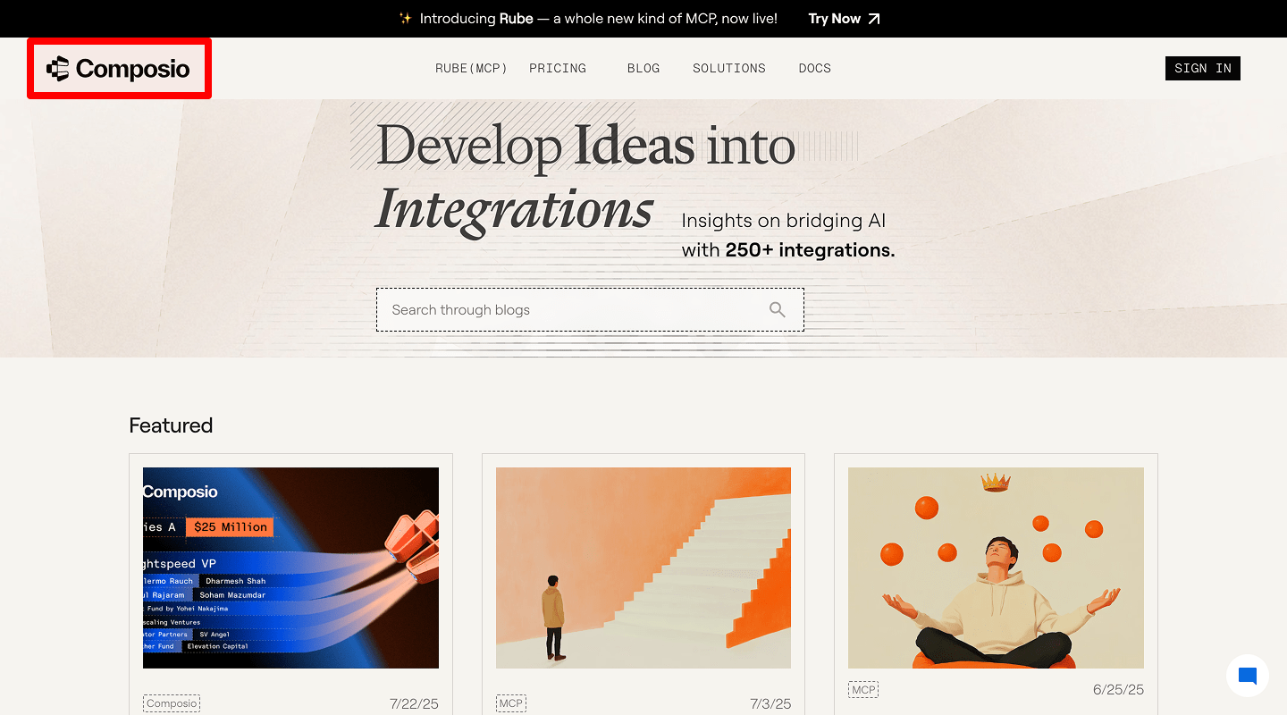 Global Header — 10.1 Clickable Logo