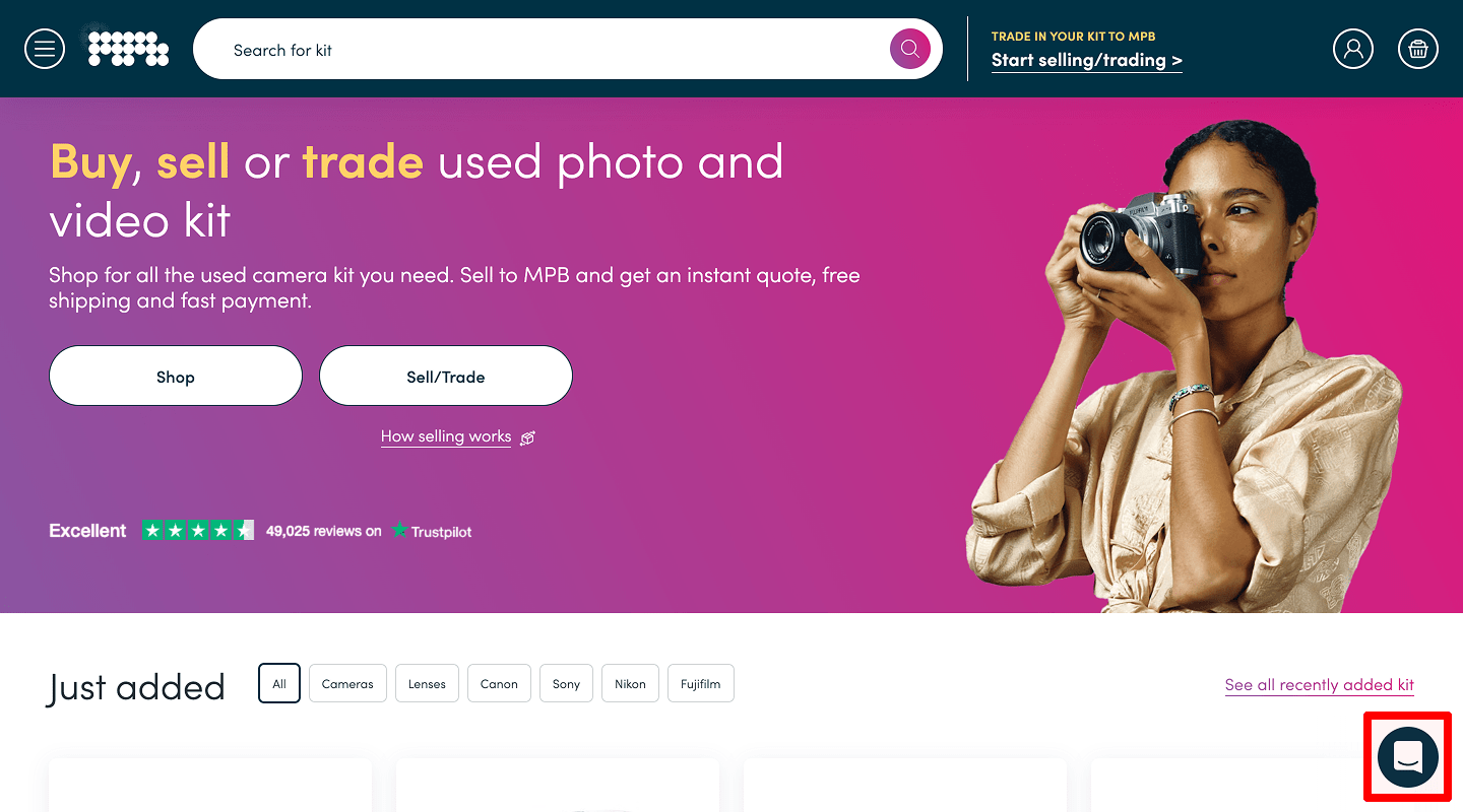 Live Chat — 13.1 Persistent Chat Icon