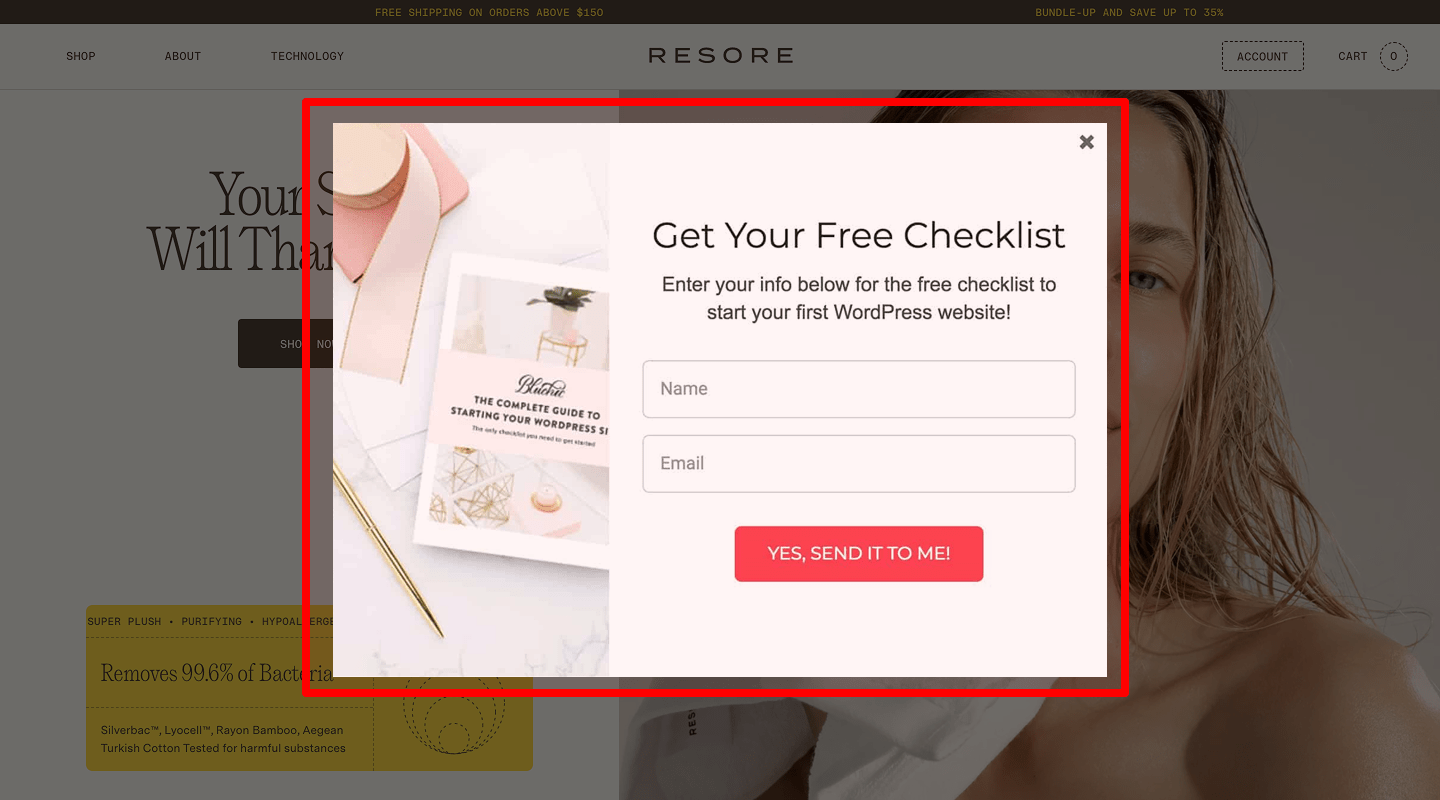 Lead Magnets — 14.2 Checklist Download Popup