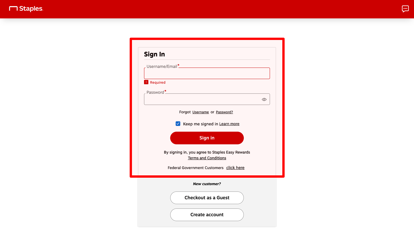 Autofill returning customers
