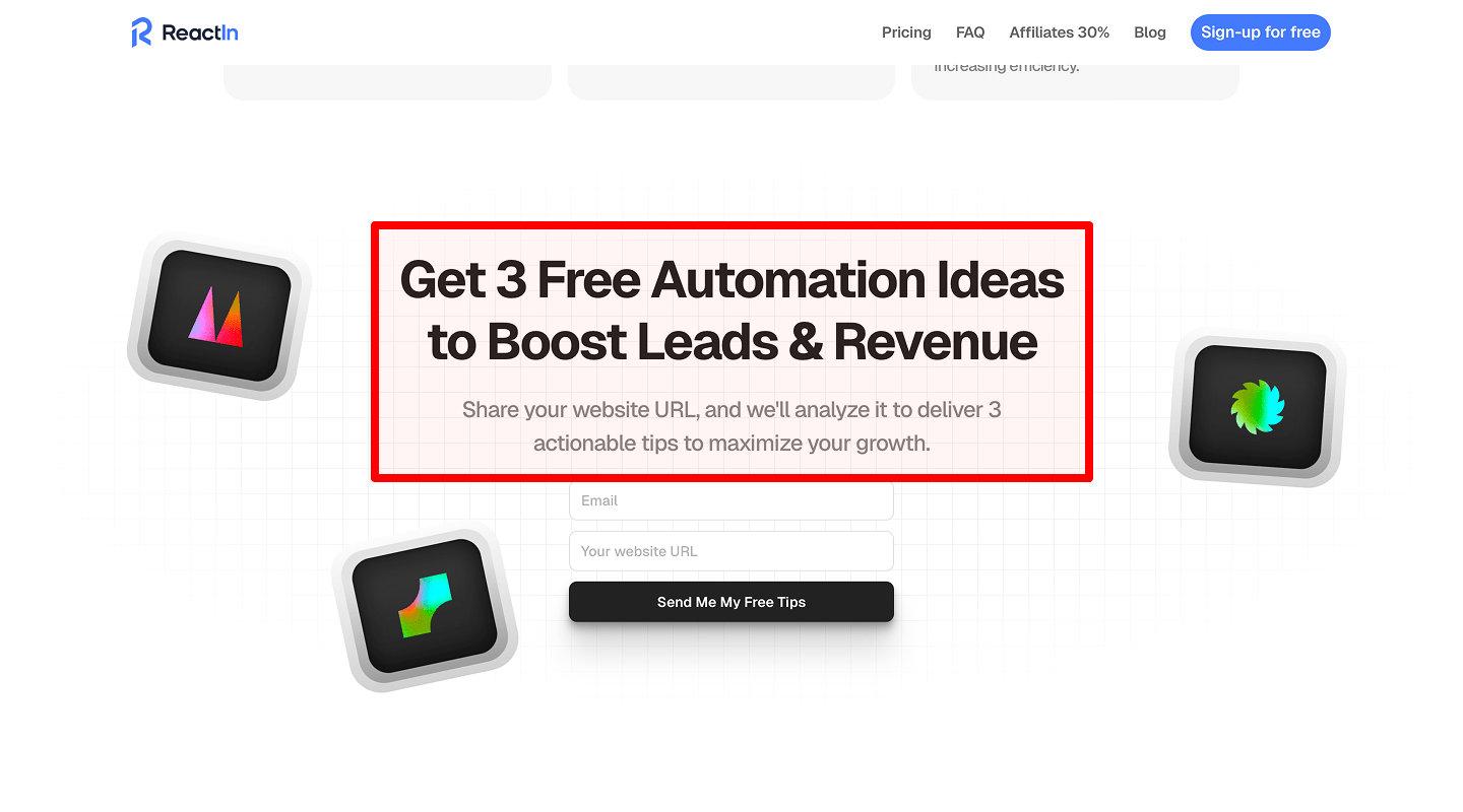 Landing Page Checklist — Additional features and bonuses