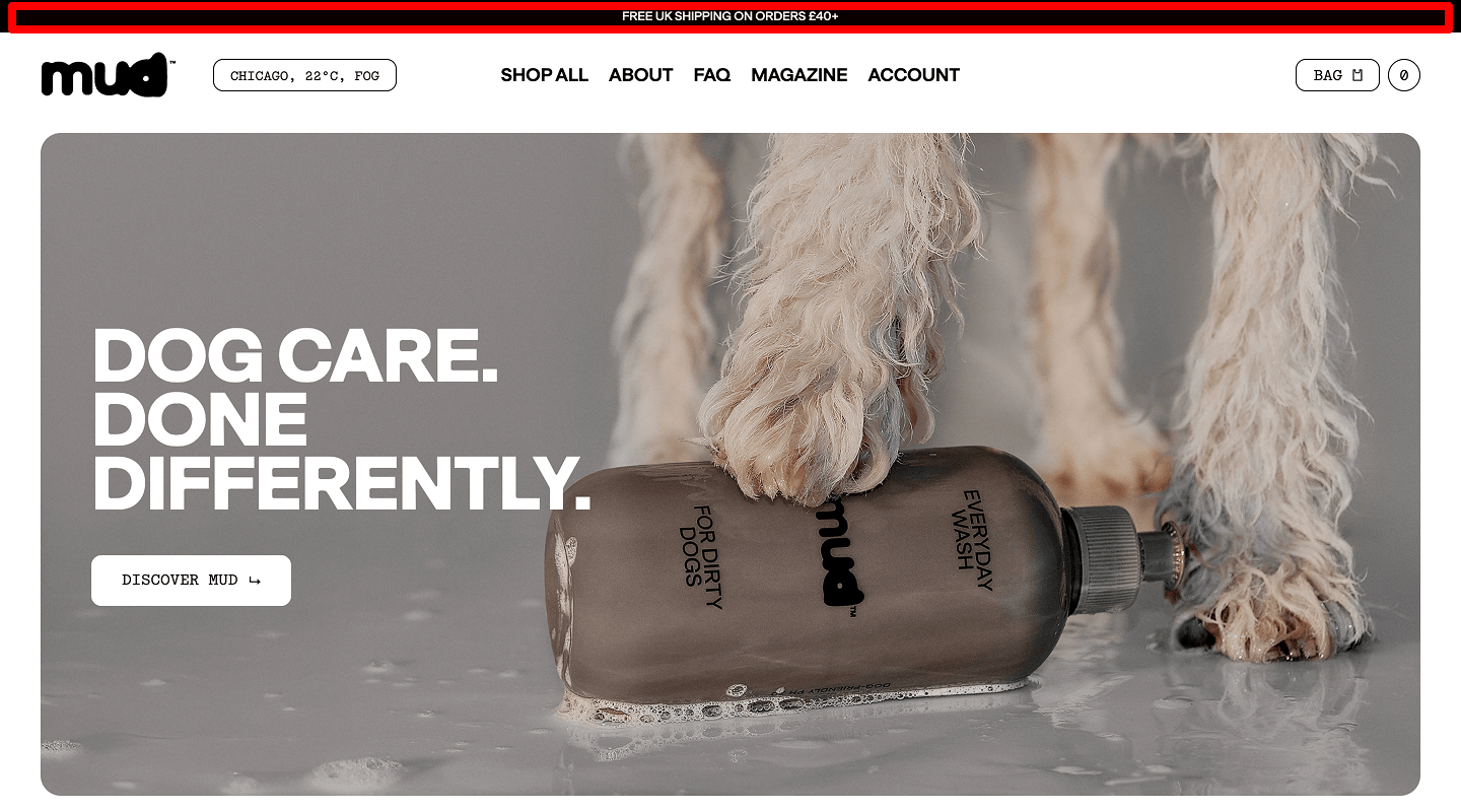 Benefits in the Header