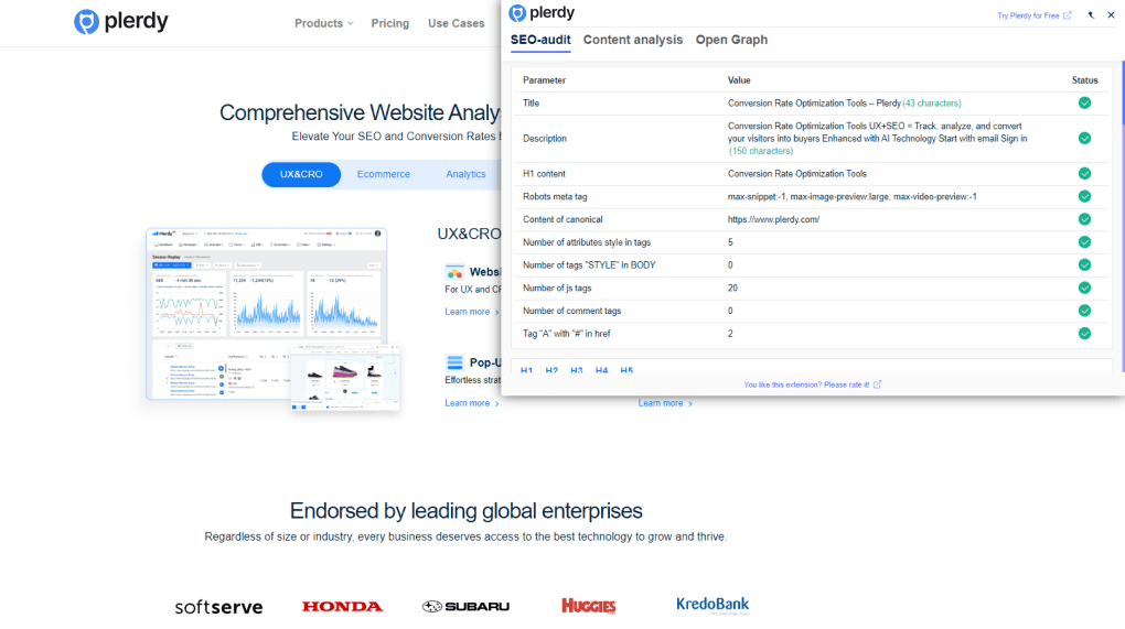 Check the Correction of SEO Errors Online