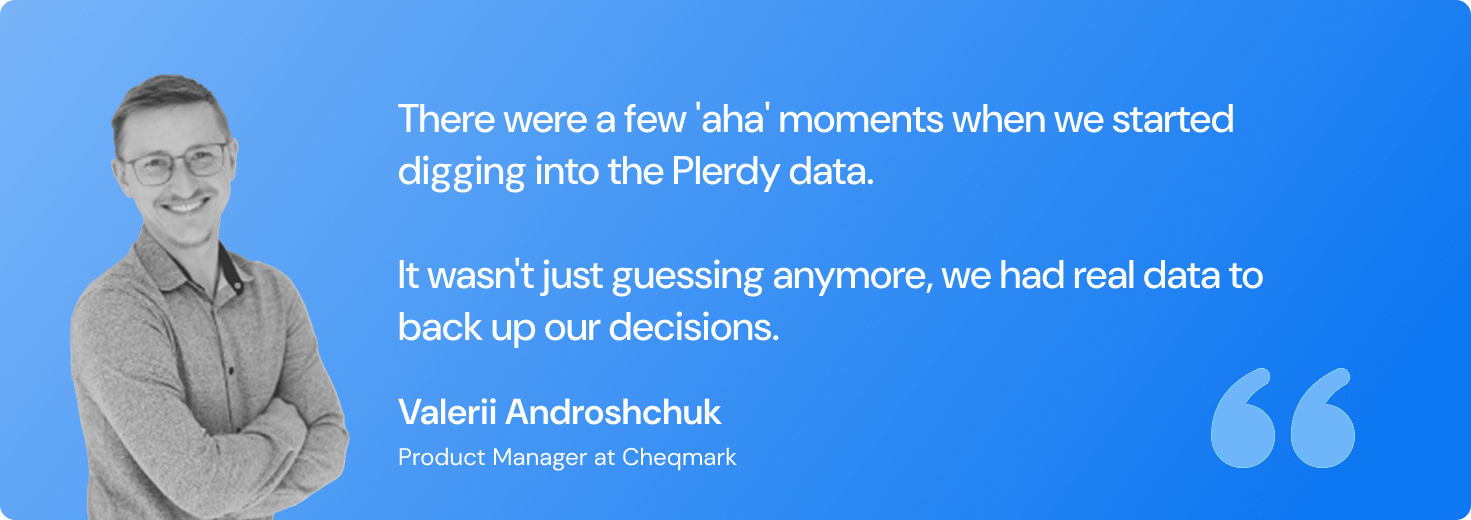Case Study: How Cheqmark Used Plerdy to Measure the Impact of NoForm AI Chatbot Implementation - 0008