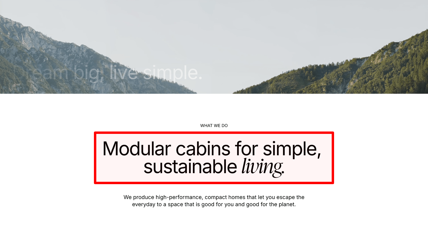 Landing Page Checklist — Simple language